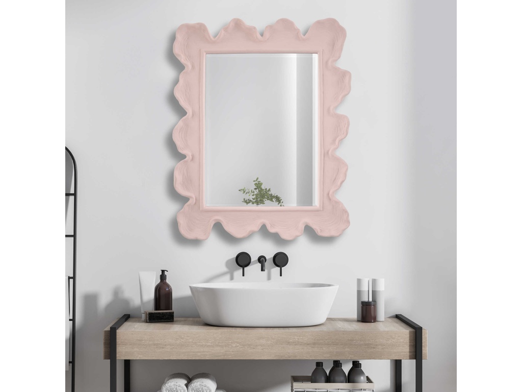 Sea Coral Mirror, Pink