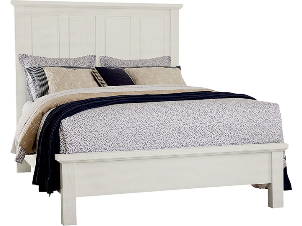 Mansion Bed With Low Profile Footboard