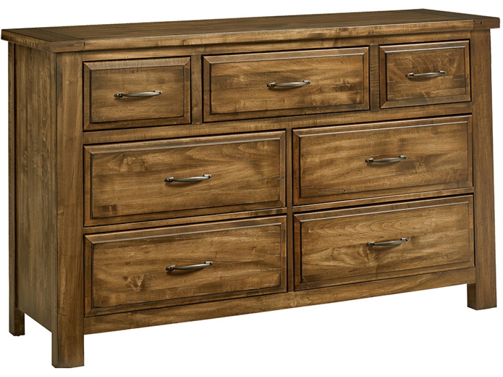 Triple Dresser - 7 Drawers