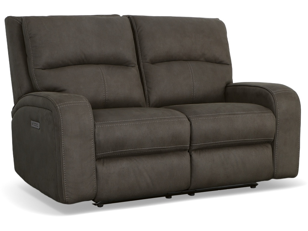 Power Reclining Loveseat With Power Headrests