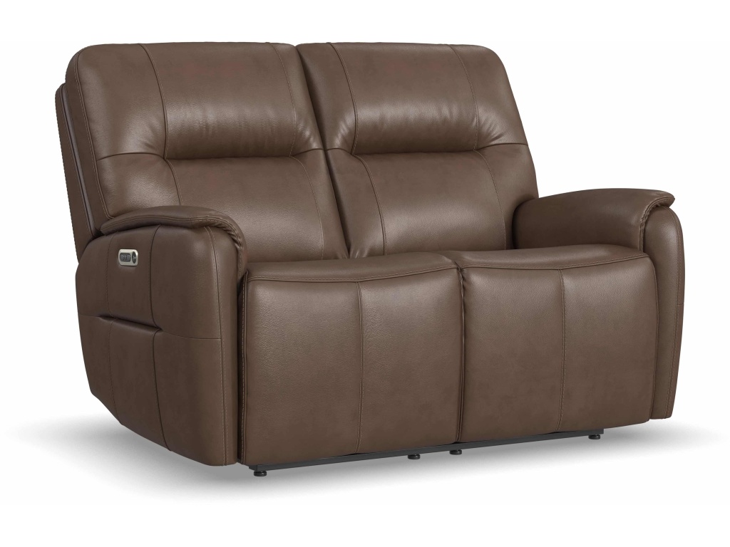 Power Reclining Loveseat With Power Headrests