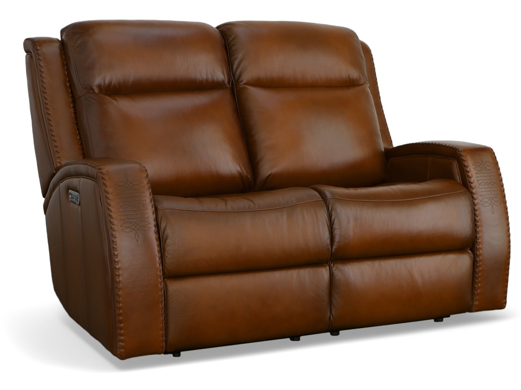 Power Reclining Loveseat With Power Headrests