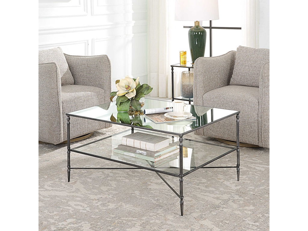 Henzler Coffee Table, Steel