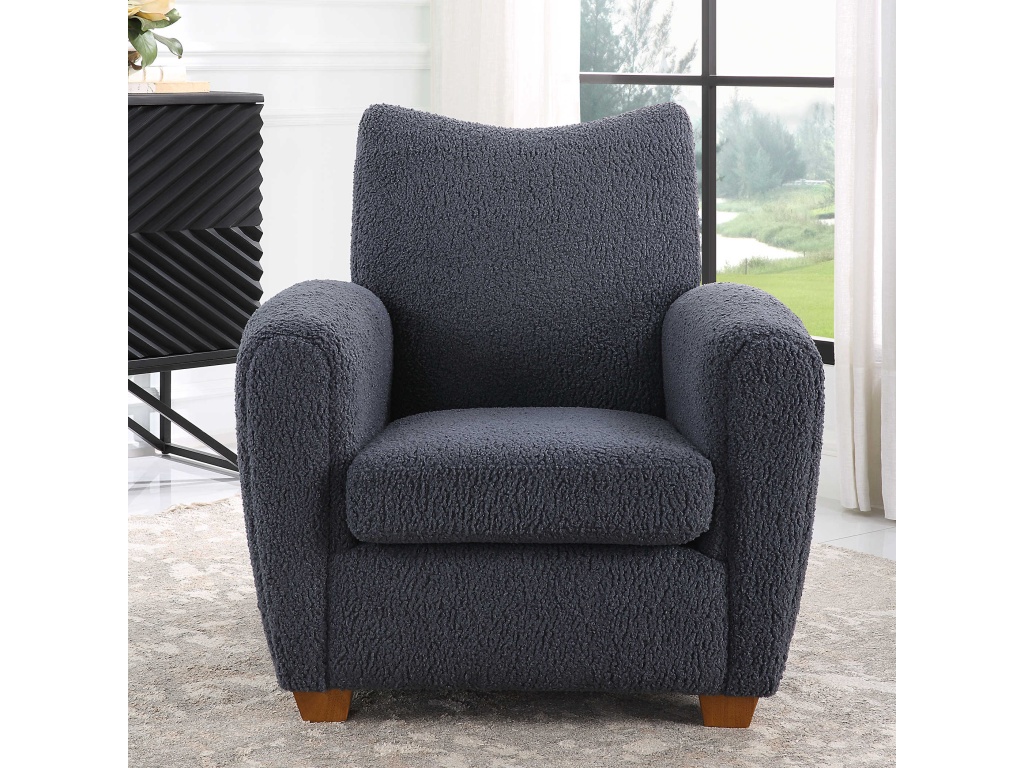 Teddy Accent Chair, Slate