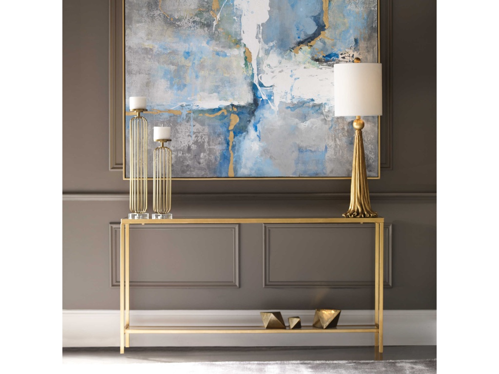 Hayley Console Table, Gold