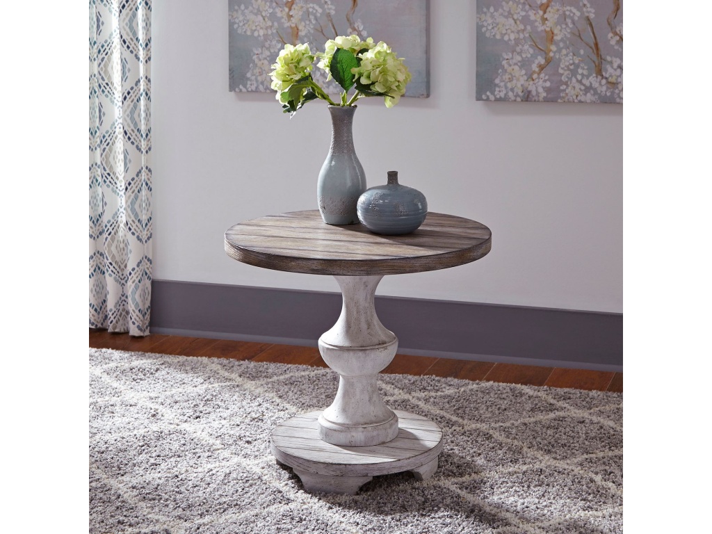 Round End Table