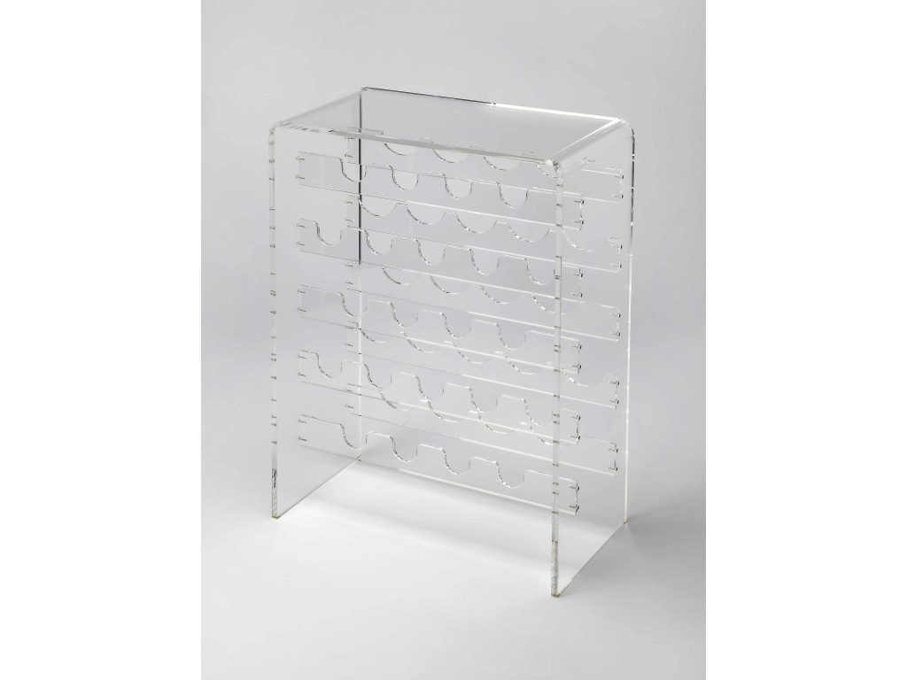 Crystal Clear Wine Rack