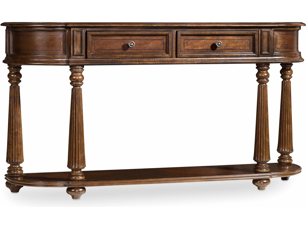 Leesburg Demilune Hall Console