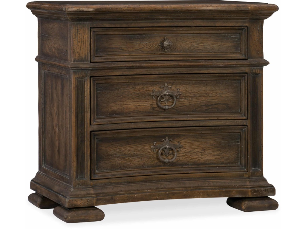 Elmendorf Three-Drawer Nightstand