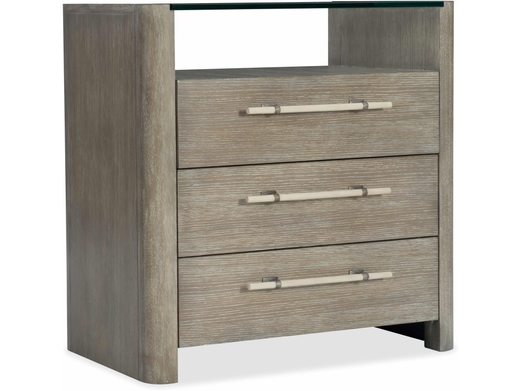 Affinity Three-Drawer Nightstand