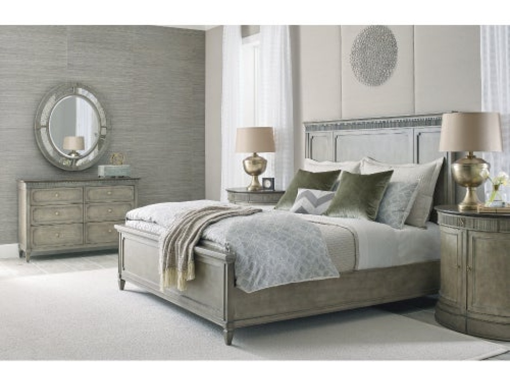 Savona King Katrine Panel Bed