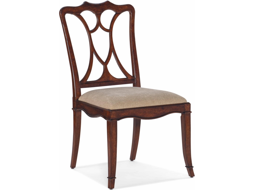 Charleston Upholstered Seat Side Chair-2 Per Carton/Price Ea