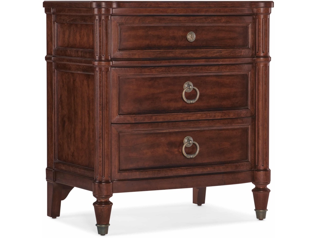 Charleston Three-Drawer Nightstand