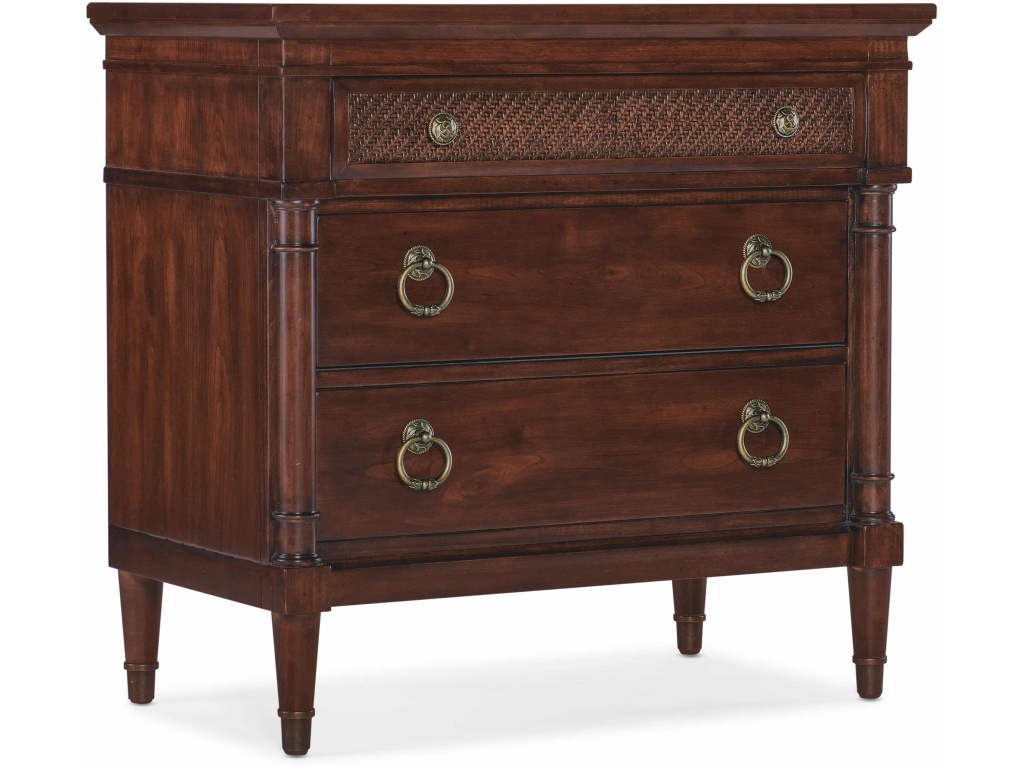 Charleston Three-Drawer Nightstand