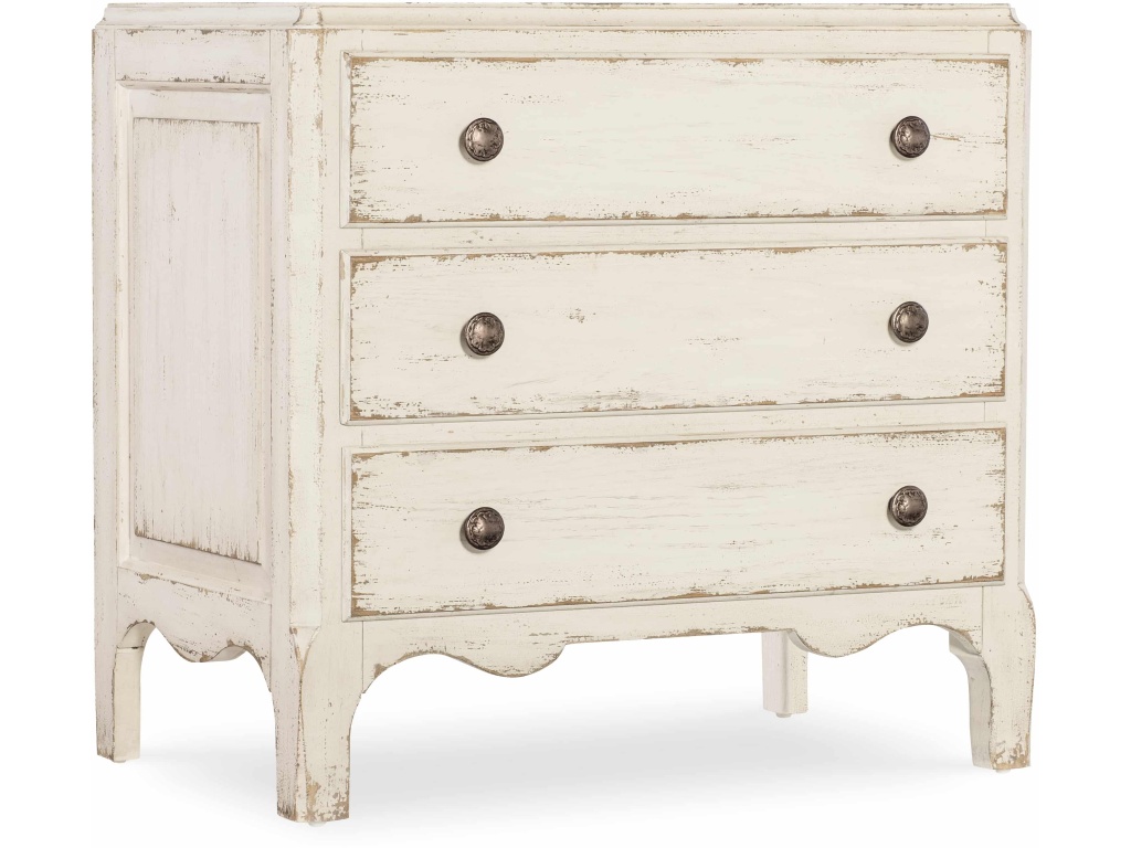 Americana Three-Drawer Nightstand