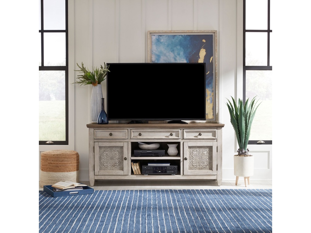 66 Inch Tile TV Console