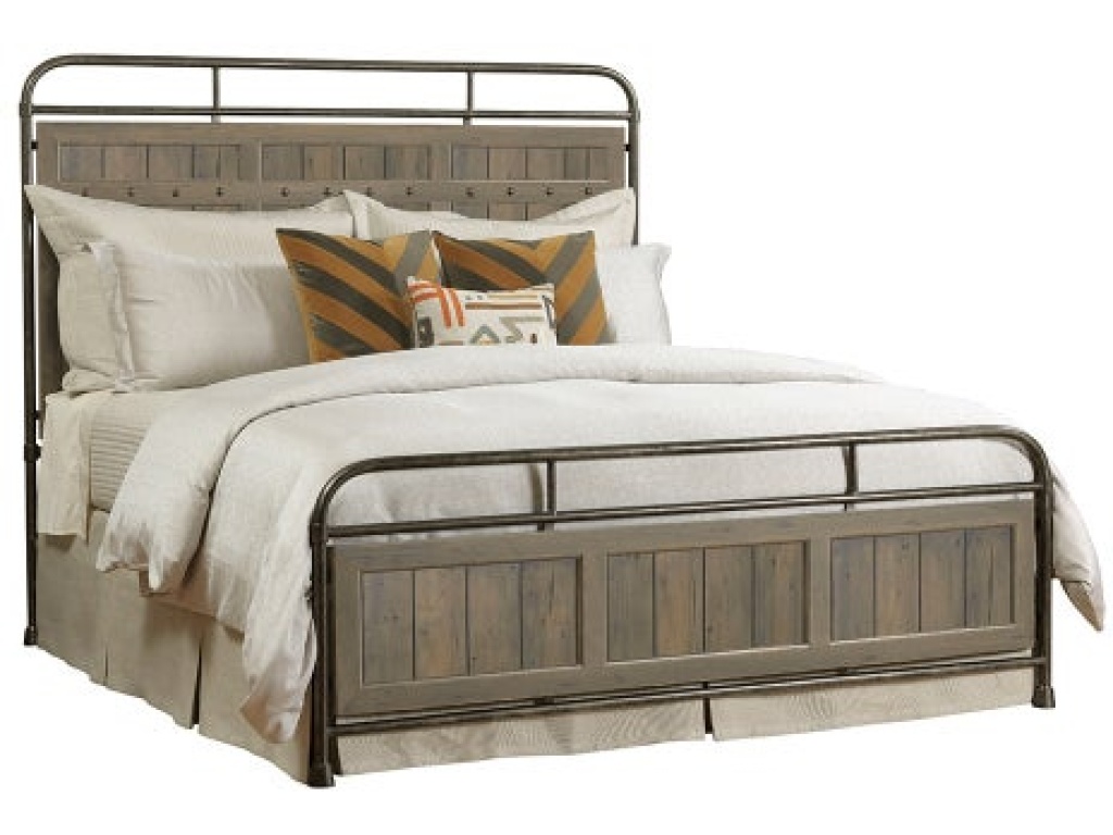 Mill House King Folsom Metal Bed