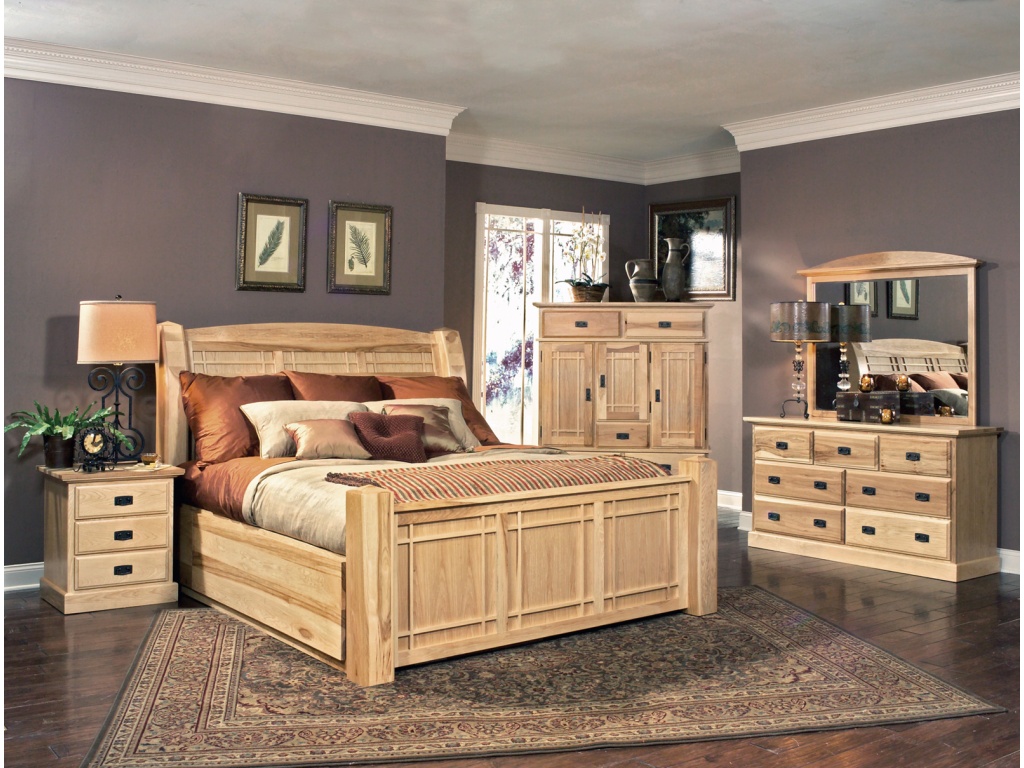 Queen Arch Storage Bed