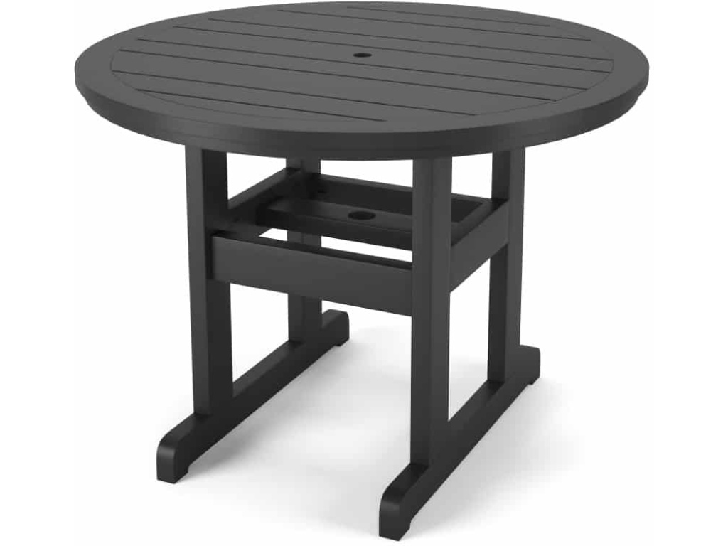 Oceanview 42″ Round Dining Table – Poly Lumber