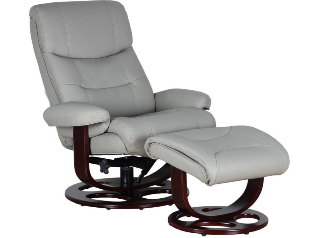 Dawson Pedestal Reclining Chair & Ottoman