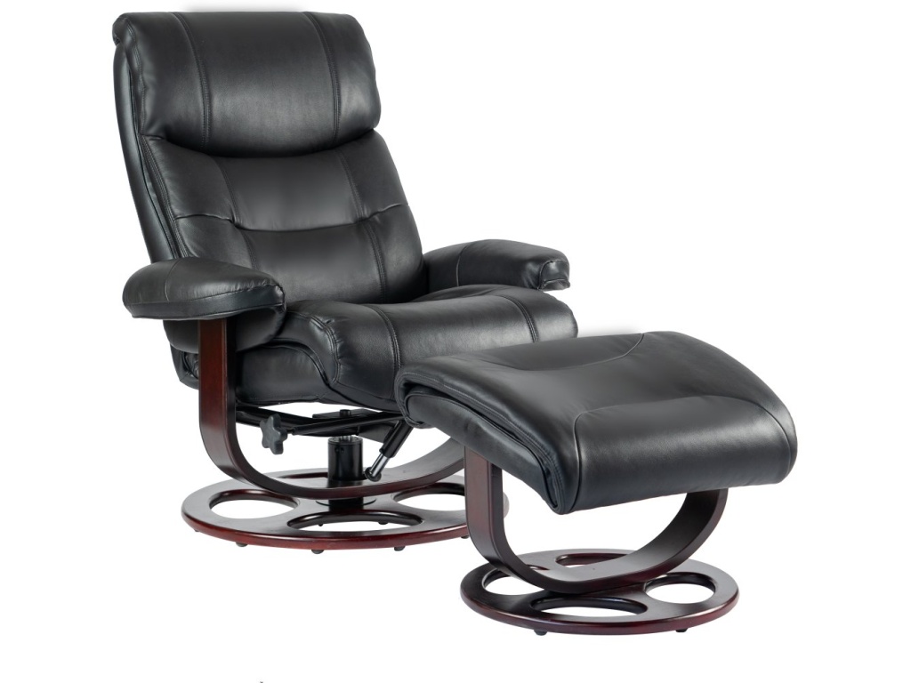 Dawson Pedestal Reclining Chair & Ottoman