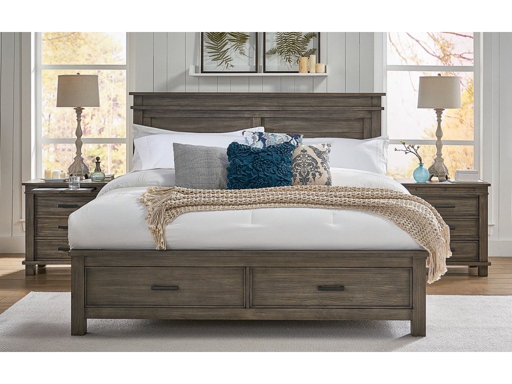 Cal King Storage Bed