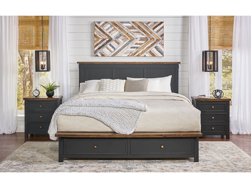 Cal King Storage Bed