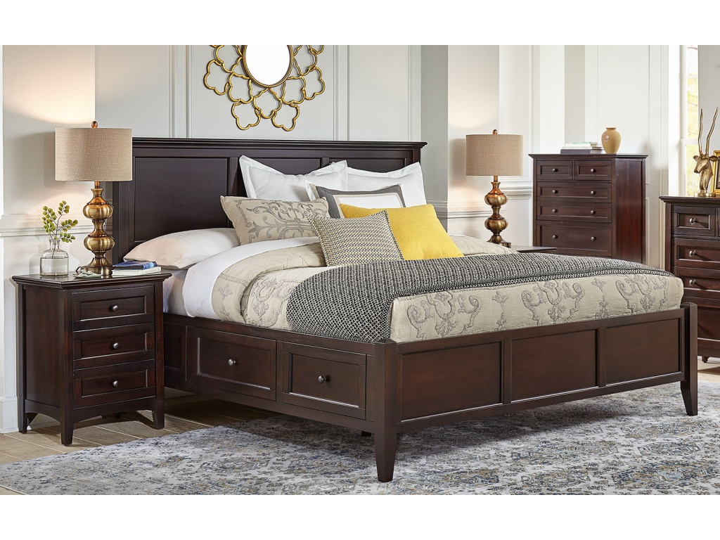 Cal King Storage Bed