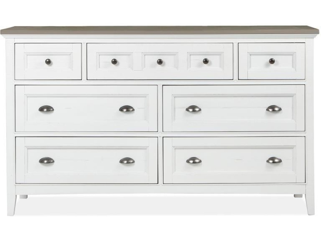 Two Tone Drawer Dresser