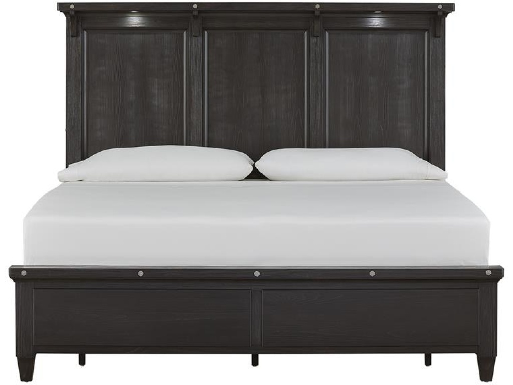 Wood Queen/King Panel Bed Rails SU