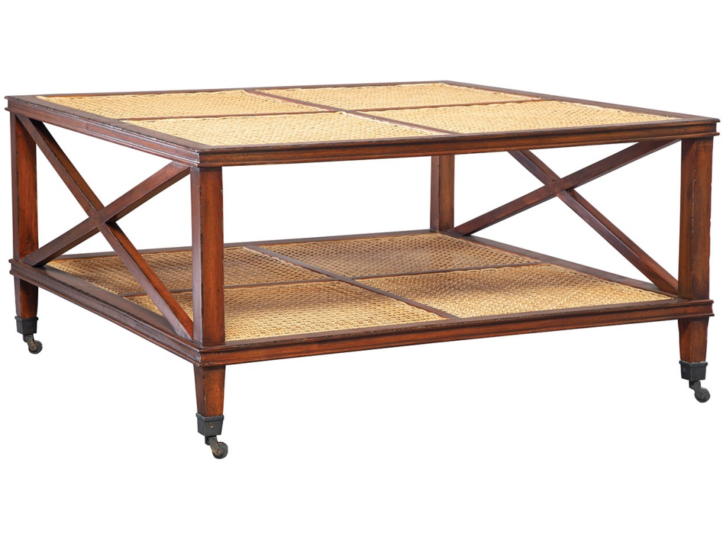 Keeps Cane Square Coffee Table