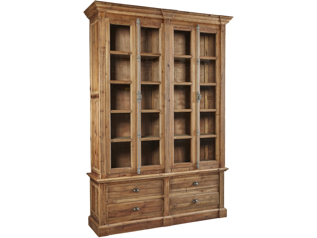 Natural Old Fir Bookcase