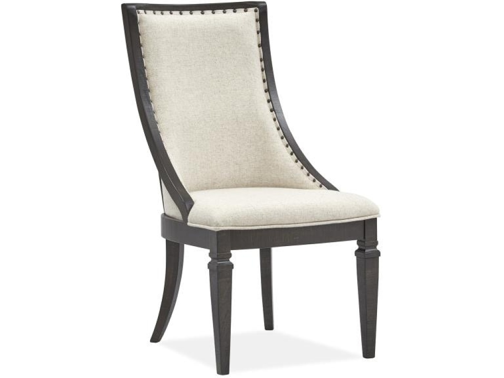 Dining Arm Chair with Upholstered Seat and Back (2/ctn)