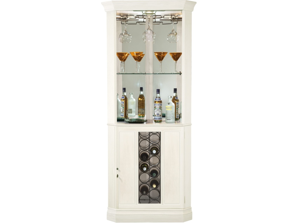 Piedmont V Corner Wine Cabinet