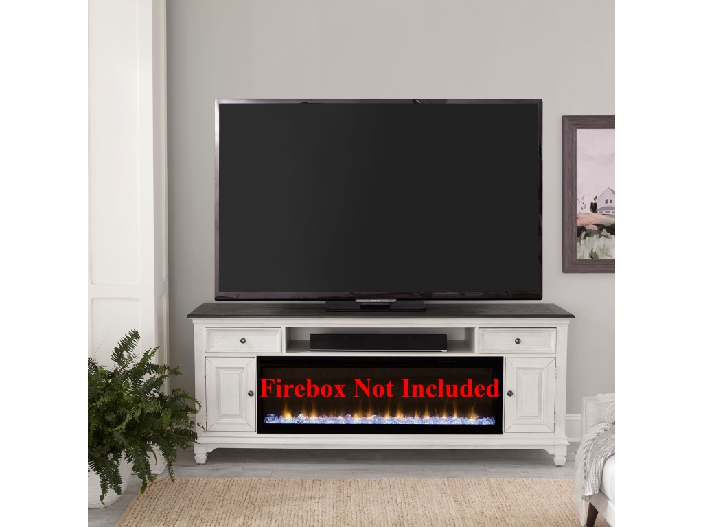 80 Inch Fireplace TV Console