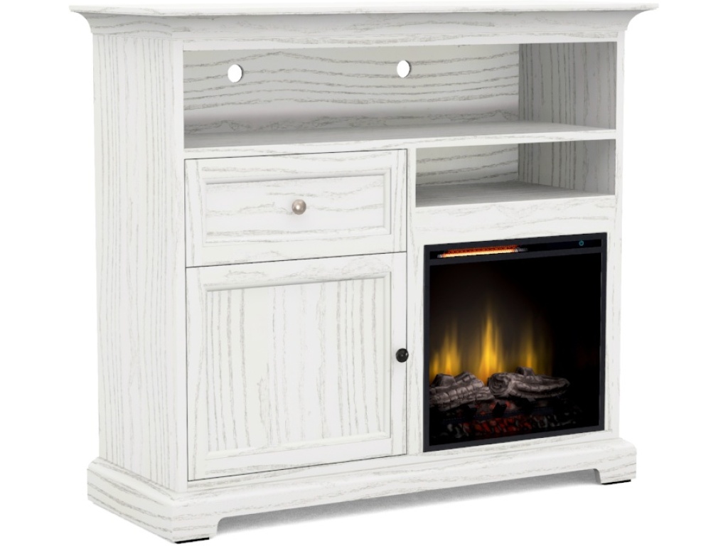 46" Wide / 41" Extra Tall Fireplace Console