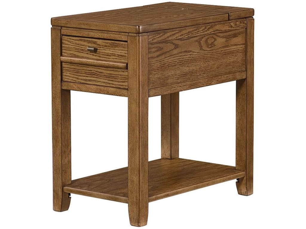 Downtown Chairside Table-Oak