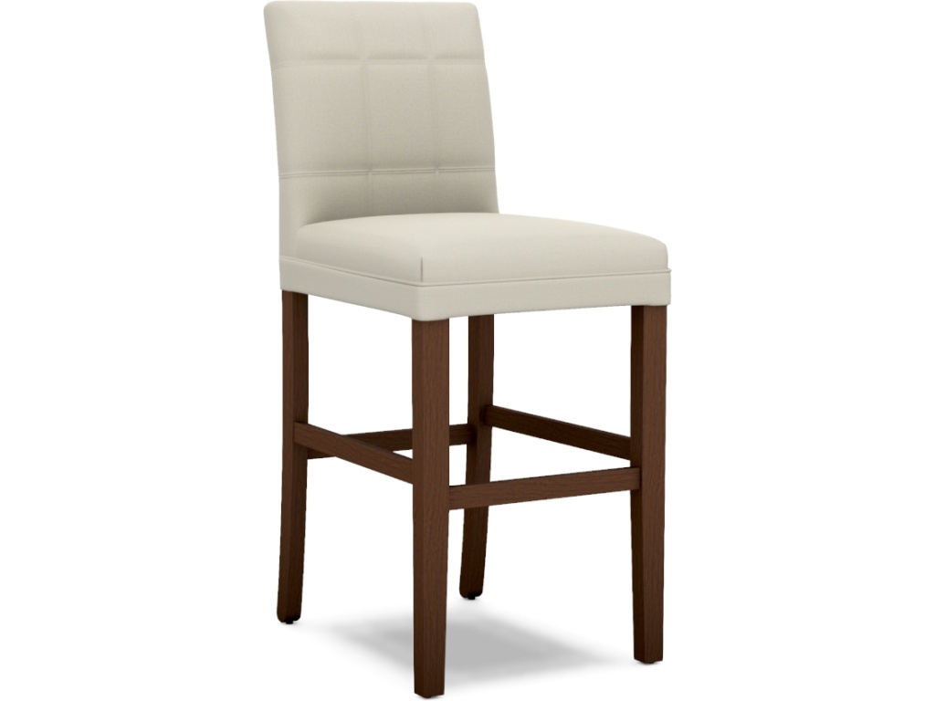 Joanna Bar V Stool With Tufted Back