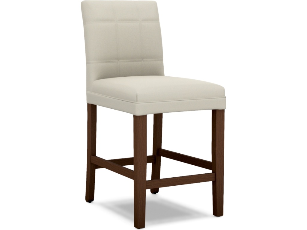 Joanna Vi Counter Stool With Tufted Back