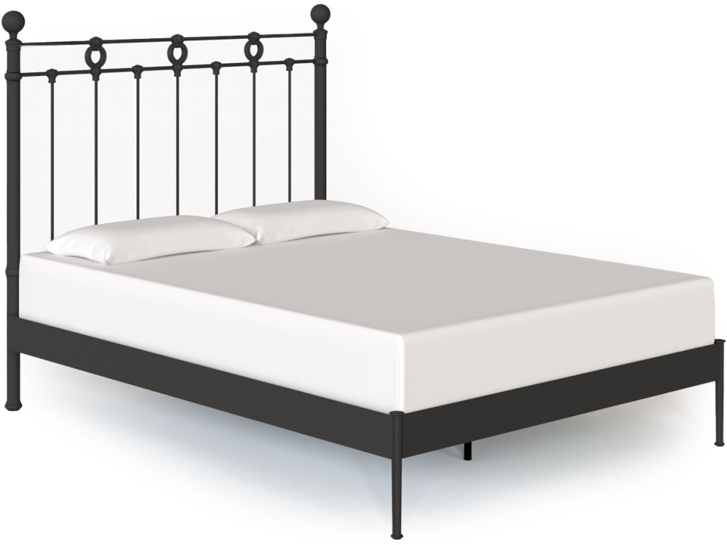 Latif Iron Headboard with Platform