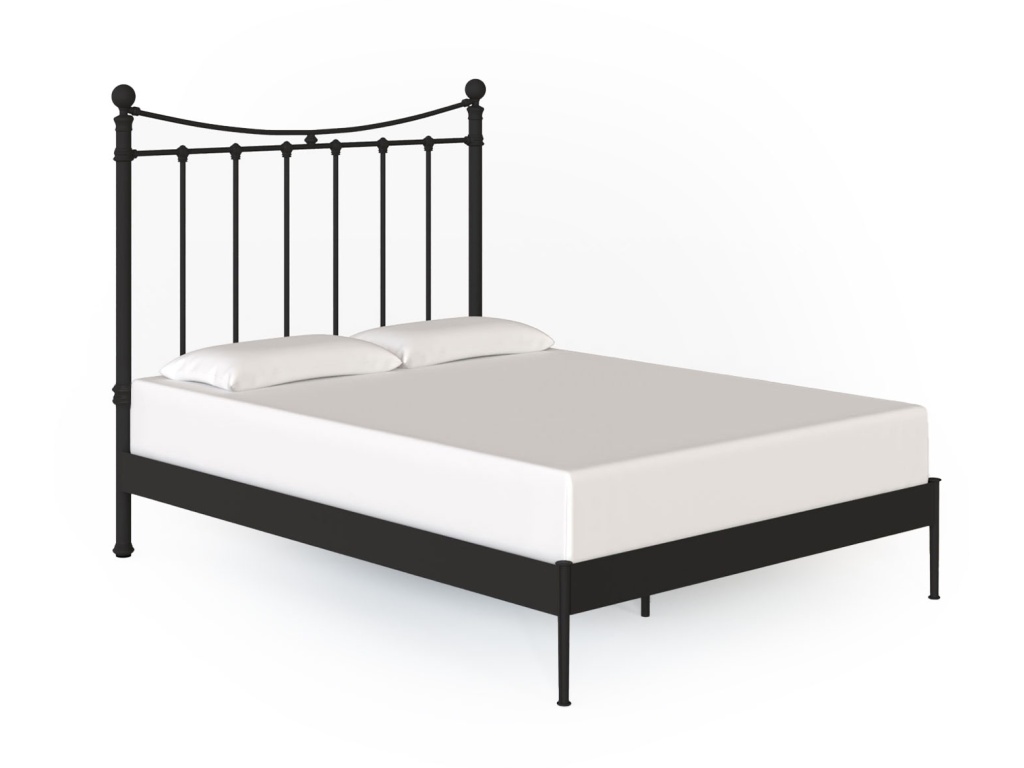 Quati Iron Headboard with Platform