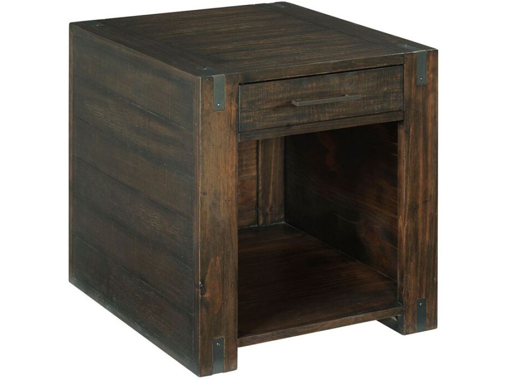 Rectangular Drawer End Table