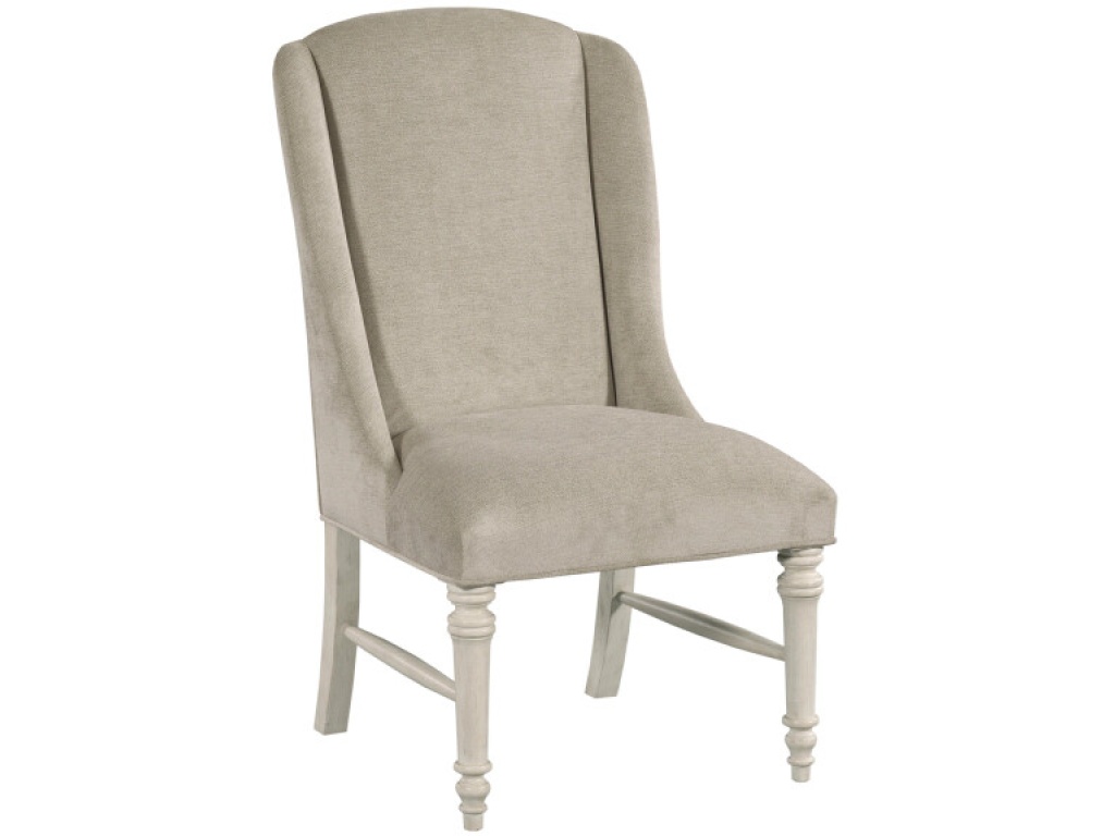 Parlor Upholstered Wing Back Chair