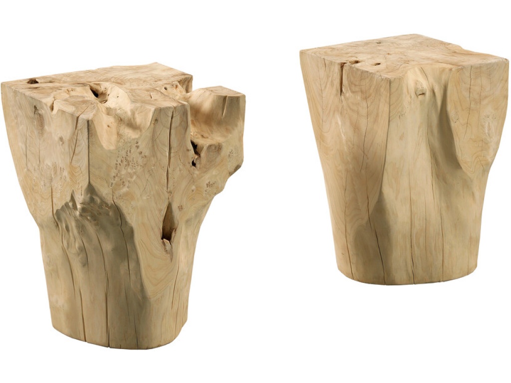 Bleached Root Accent Table