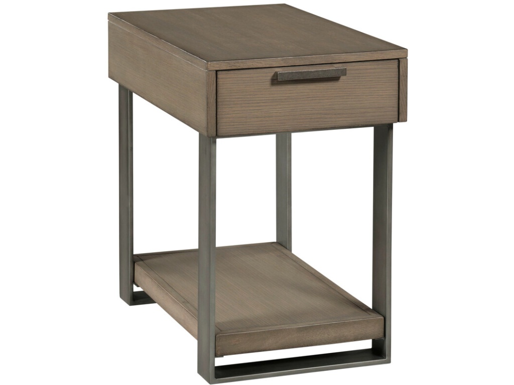 Rectangular Drawer Chairside Table