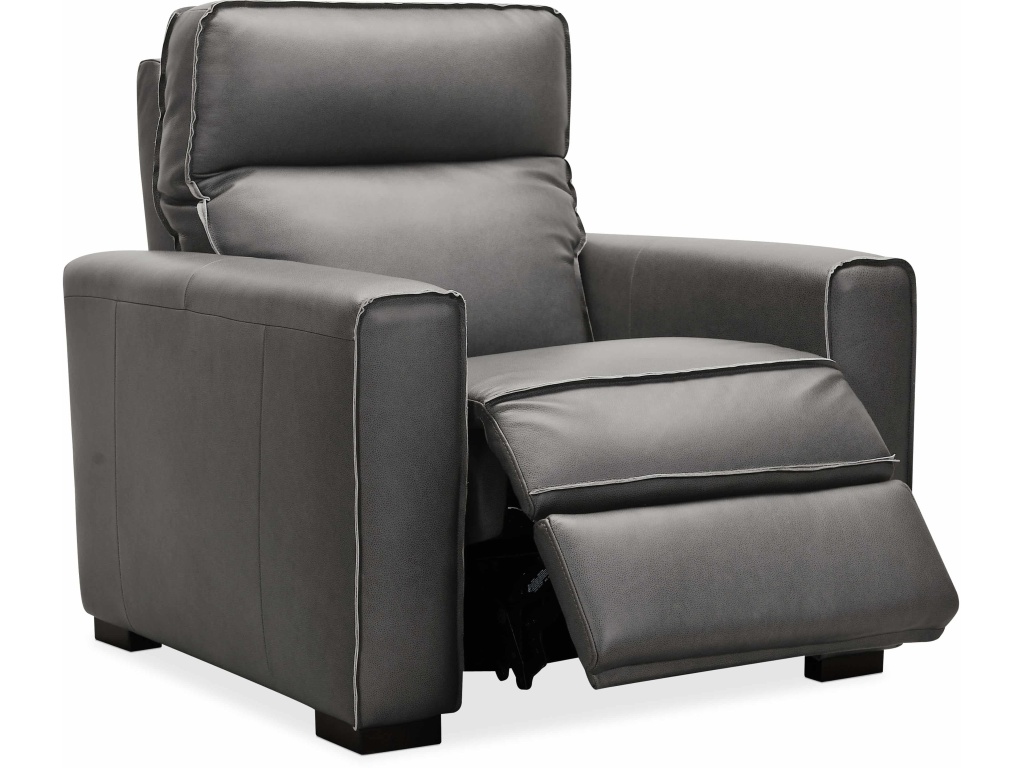 Braeburn Leather Recliner W/Pwr Headrest