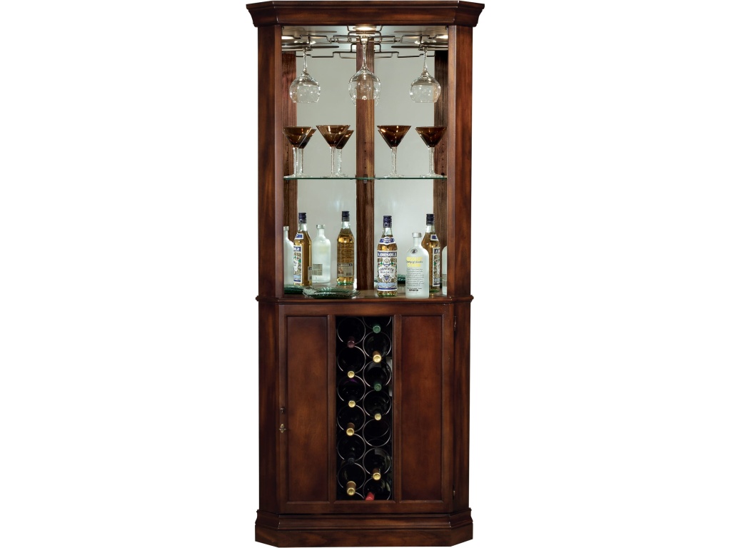 Piedmont Corner Wine Cabinet