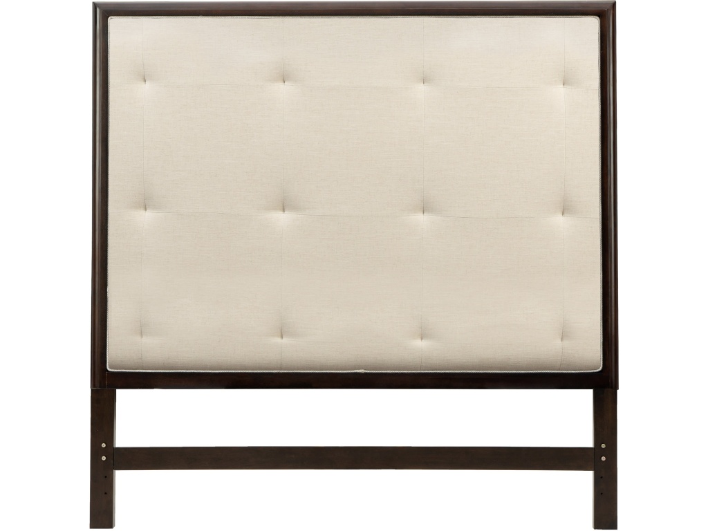 King Squared Headboard With Tufting